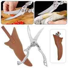 Poultry Shears Kitchen Heavy Duty Stainless Steel Food Scissors Bone Chicken Kit