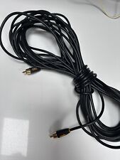 QED Profile Subwoofer Sub Single Phono RCA Cable Lead 10 Metre