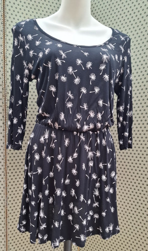 Next black jersey dandelion - black,