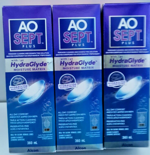 Alcon aosept plus contact lens - contact,