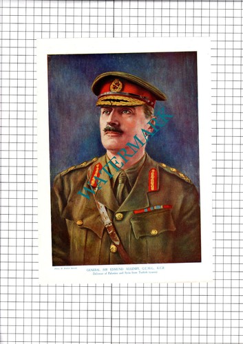 General sir edmund allenby - sir,