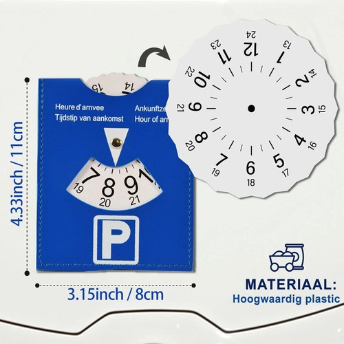 Blue leather parking - pc,