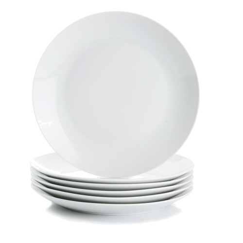 Ceramic dinner plates set 6 - dinner, of