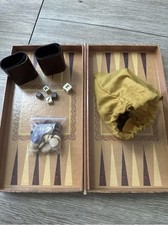 Vintage Backgammon Board Game