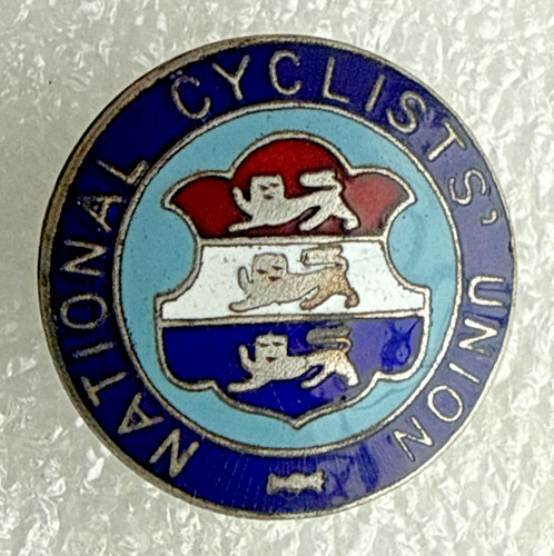 National cyclists union enamel - national,