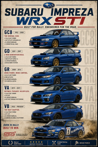 Subaru impreza wrx - wrx, sti