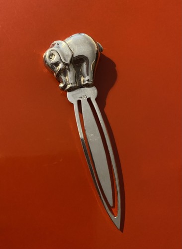 Sterling silver 925 elephant - silver,