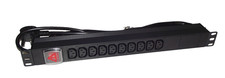 10 way IEC C13 PDU to UK 13A