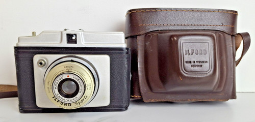 Vintage ilford sporti camera - vintage,