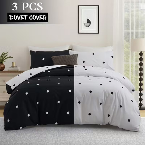 Polka dot reversible - dot, duvet