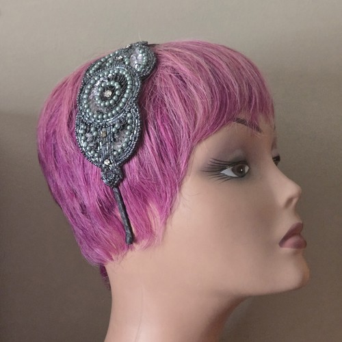 Womens black fascinator - womens,