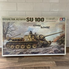 TAMIYA 1/25 SU-100 Russian Tank Destroyer Motorized RC - Sealed Kit Bags