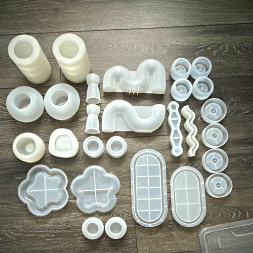 Silicone candle moulds bundle - moulds,
