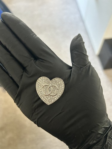 Silver flat back charm - flat,