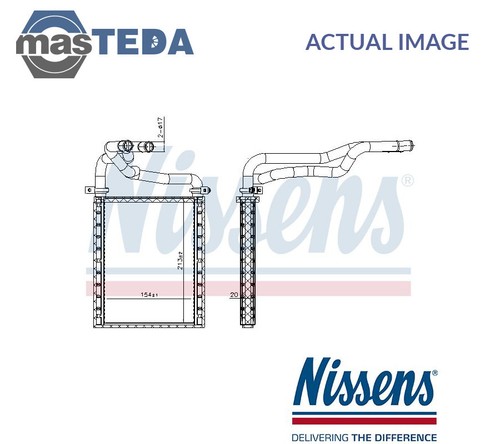 707191 heater radiator - 707191,