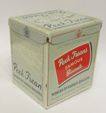 OLD VINTAGE PEEK FREAN MINIATURE BISCUIT TIN