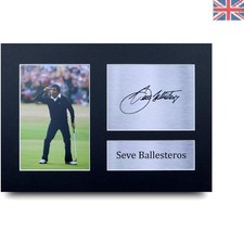 Authentic Seve Ballesteros A4