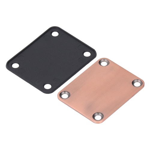 Guitar neck plate bolt - plate, with