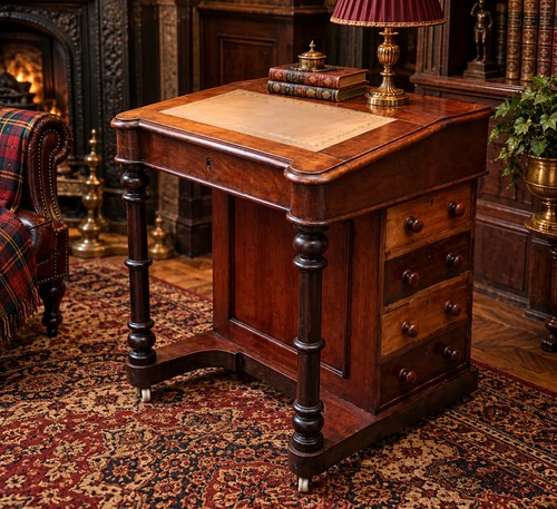 Antique english davenport - antique,