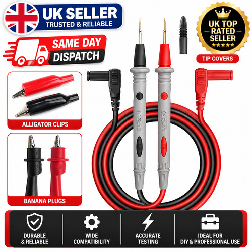 Multimeter test leads 1000v - multimeter,