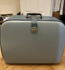 Vintage Blue Suitcase With