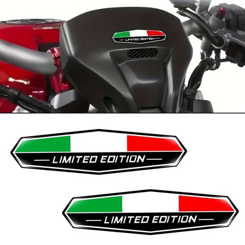 2pcs italy flag - 2pcs, sticker