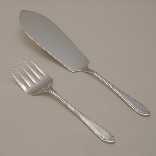 Silver pearl design - silver, george