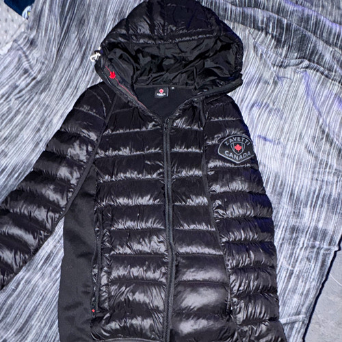 Zavetti canada black hooded - canada,