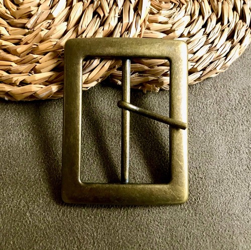 50mm aged brass belt - 50mm,