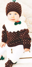 0173 Knitting Childs Xmas