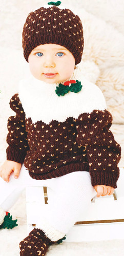 0173 knitting childs - 0173, xmas
