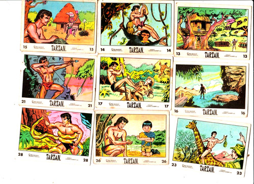 Tarzan part set - tarzan, 25/66