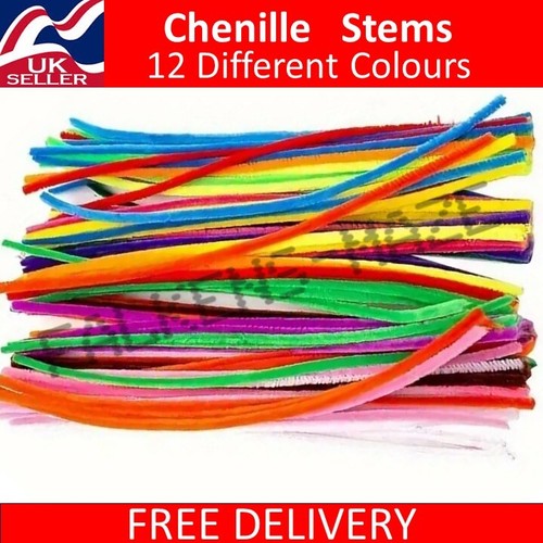 Chenille craft stems - chenille,