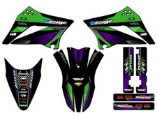 2010-2025 KLX 110 SURGE Green Senge Graphics Kit Compatible with Kawasaki