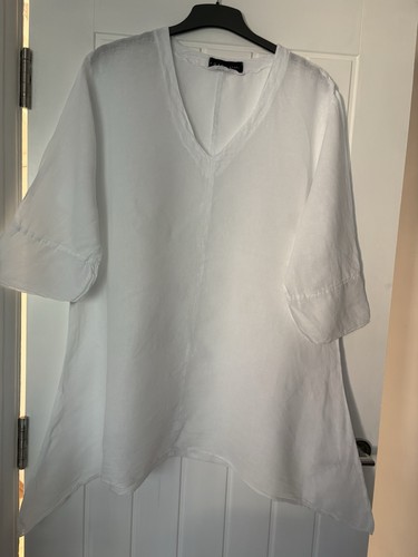 White linen beach cover - , up