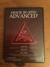 Gracie Jiu Jitsu Advanced DVD Full Volume 1 2 3 3 DVD Set Complete Rare
