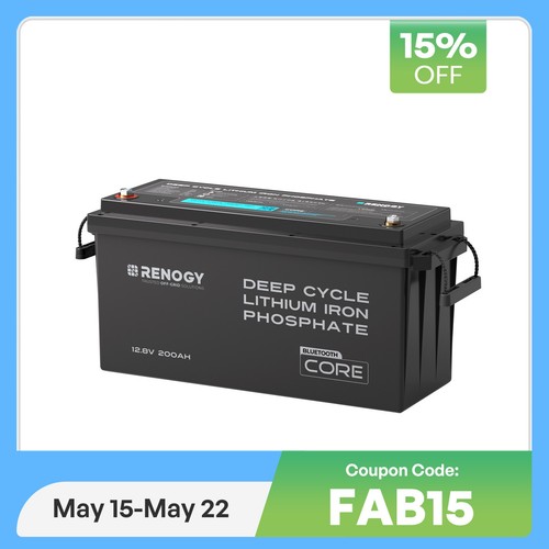 Renogy 200ah 12v - renogy,