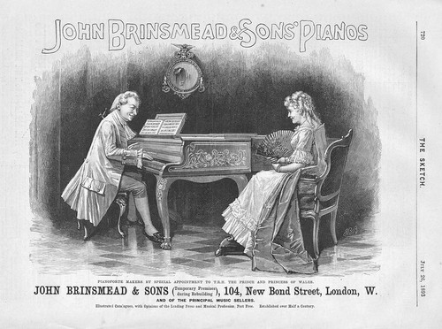 John brinsmead sons - john, pianos