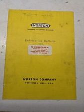 NORTON LUBRICATION BULLETIC