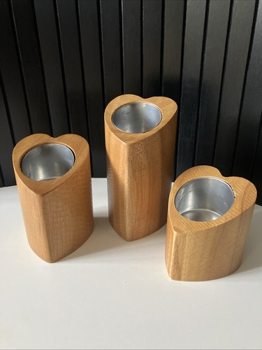 Set heart wooden - of,