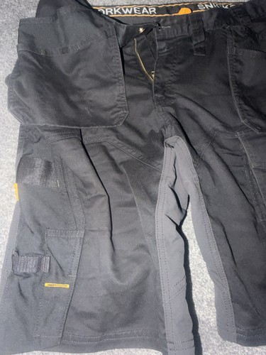 Snickers workwear shorts black - snickers,