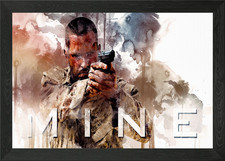 Mine Framed Wall Art Poster
