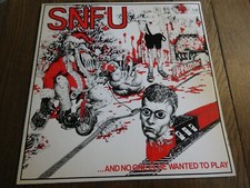 SNFU - AND NO ONE ELSE WANTED TO PLAY - + INSERT - MADE IN FRANCE - EX