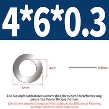 Shim Washers 0.1mm / 0.2mm /