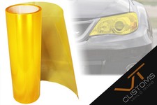 Yellow Headlight Tint Film Fog Tail Lights Tint Car Fog Van Wrap [ 30 x 60cm ]
