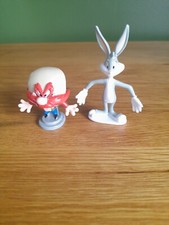 Warner Bros Looney Tunes Bugs Bunny & Yosemite Sam PVC Figures Toys