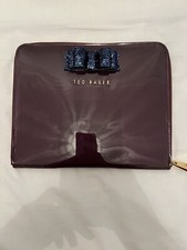 Ted Baker Purple Biw Ipad Case 