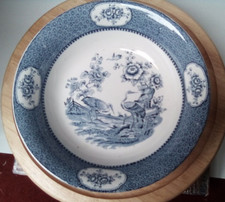 Yang TSE Newport Pottery Stork Dish 22 cm Burslem England