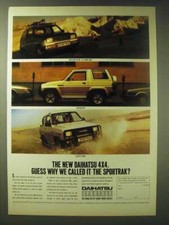 1989 Daihatsu Sportrak Ad -