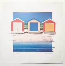 Boat Shed Colour by Bernie Walsh. Reproduction Print